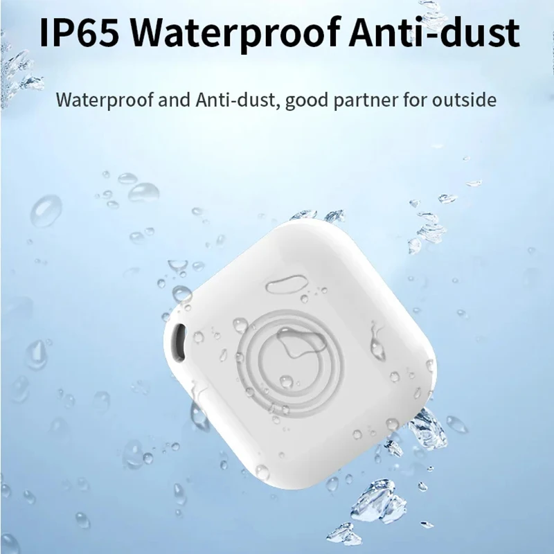 Xiaomi Bluetooth Locator IP65 Waterproof Works With Apple Find My (iOS Only) Smart Tag Tracker Item Locator For Bags Luggage