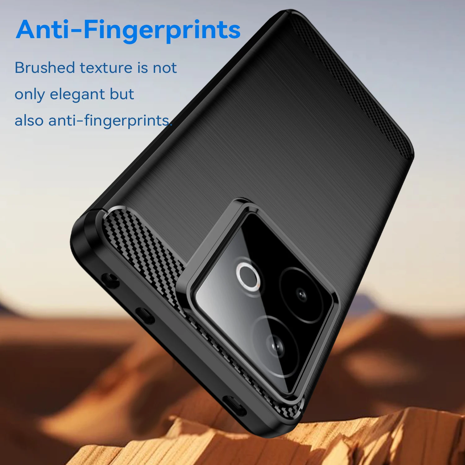 Durable Soft TPU Phone Case with Thick Simple Design