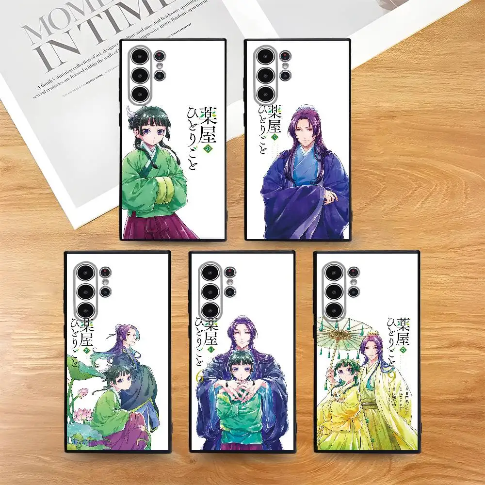 Anime the Apothecary Diaries Handyhülle für Samsung Galaxy S25 S24 S22 S23 Ultra S21 S20 Plus Frosted Non-Slip Full Soft Cover