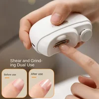 Electric Automatic Nail Clipper with Light Rechargeable Fingernail Trimmer Nail Clipper for Smooth and Safe Manicures 1
