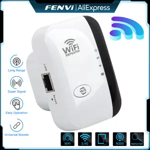 Repetidor Wifi inalámbrico de largo alcance  Repetidor de señal Wifi Fenvi- Repetidores-Aliexpress