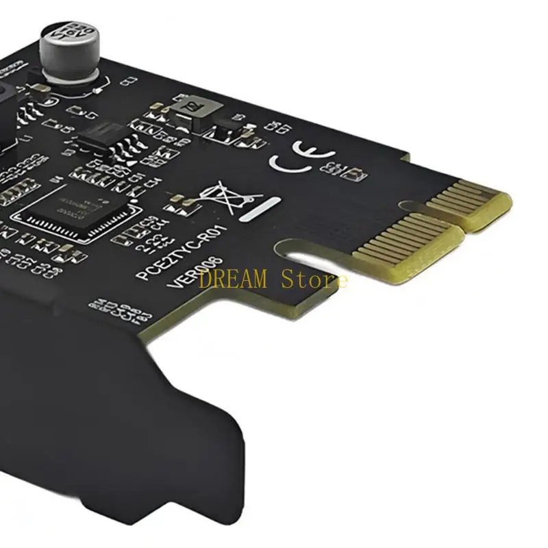 더블 타입 C 포트와 5Gbps 최고의 판매를 제공하는 데스크탑 컴퓨터용 USB3.2 PCIe 카드