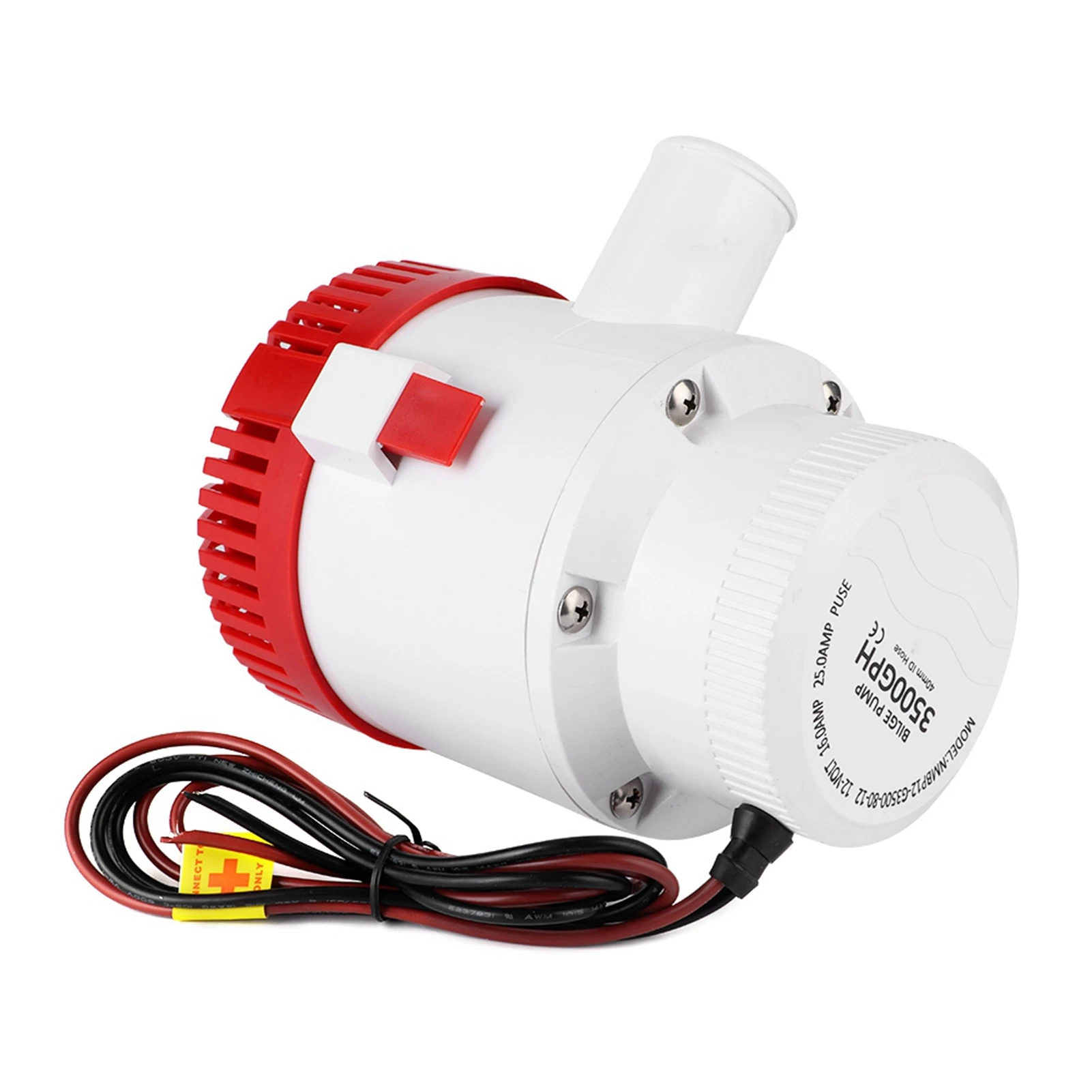 3500GPH 12V Professional Submersible Bilge Pump Marine Boat Yacht Accessory G3500‑01 bilge pump marine water pump