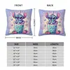 Custom Stitch Cartoon Anime Pillow Case Cushions Cover Square Pillowcase 6