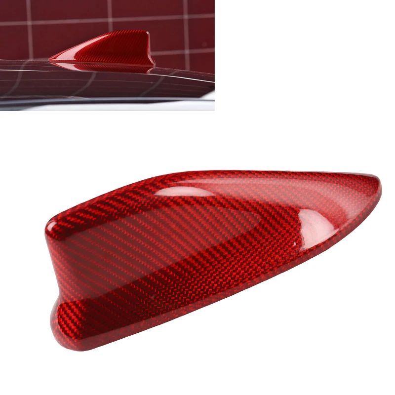 

1pc Car Roof Shark Fin Antenna Cover for Subaru BRZ Toyota 86 2014-2019 Carbon Fiber Car Aerials Trim Cap Exterior Accessories