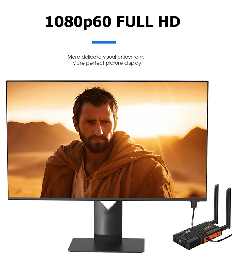 200m Wireless Extender 1 2 3 4 Screen Share 250m Wireless HDMI Video Transmitter