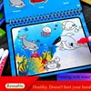 Magic Water Doloring Book Reusable Coloring Book Children's Drawing Toys Early Childhood Toys for 2-6 Years Old Girls Boys Gifts 1