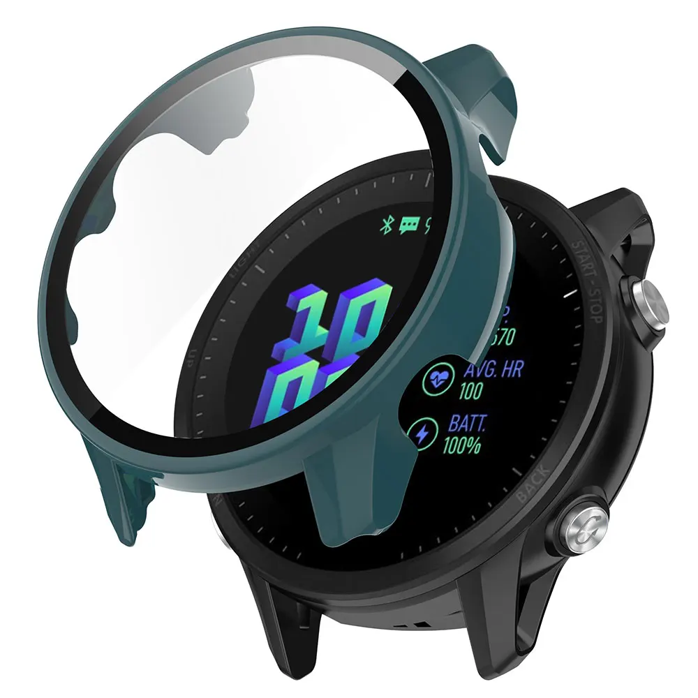 Protective Tempered Glass Watch Case with Screen Protector