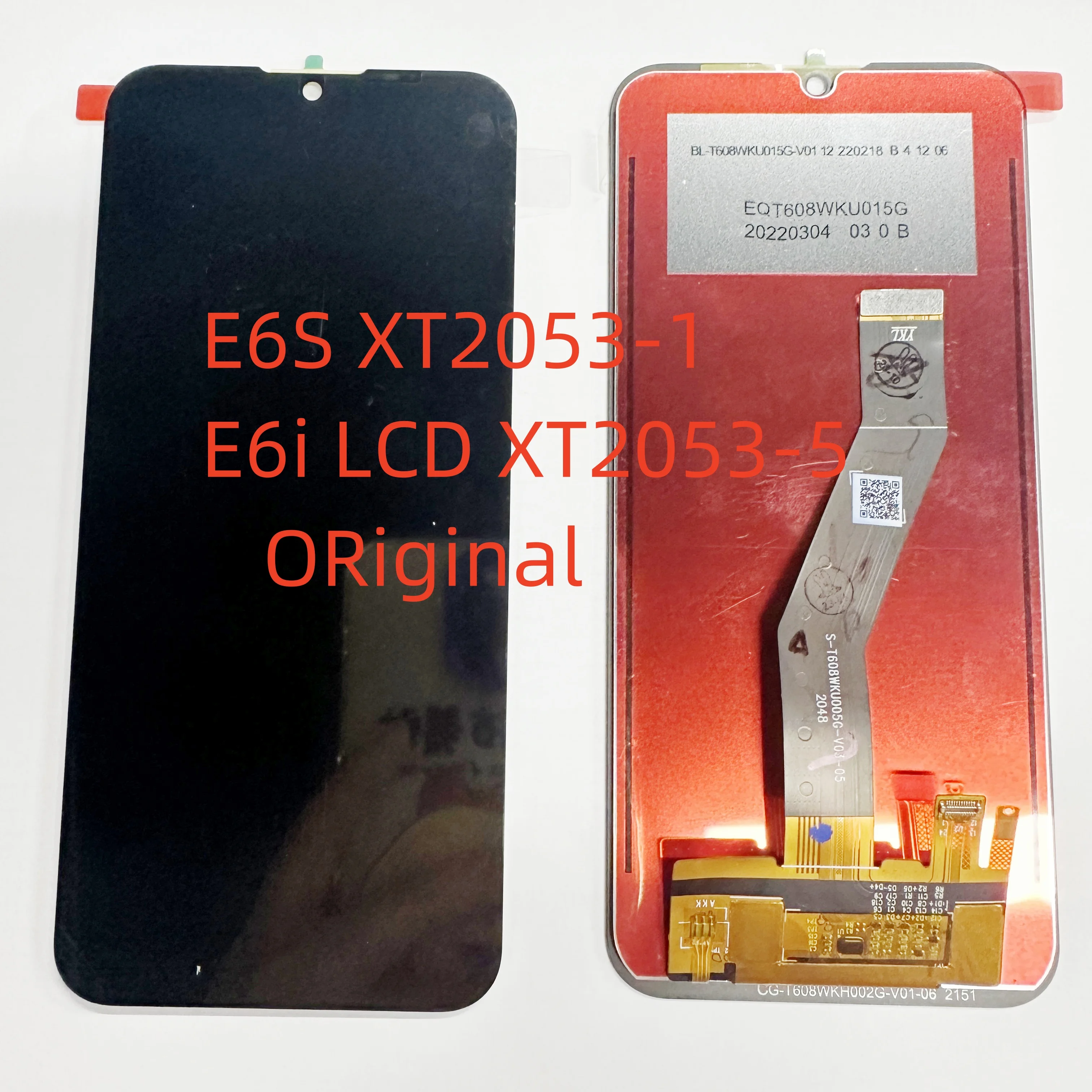 

10 Piece/Lot For Motorola Moto E6S XT2053-1 E6i XT2053 LCD Display Monitor Touch Screen Digitizer Assembly No / With Frame