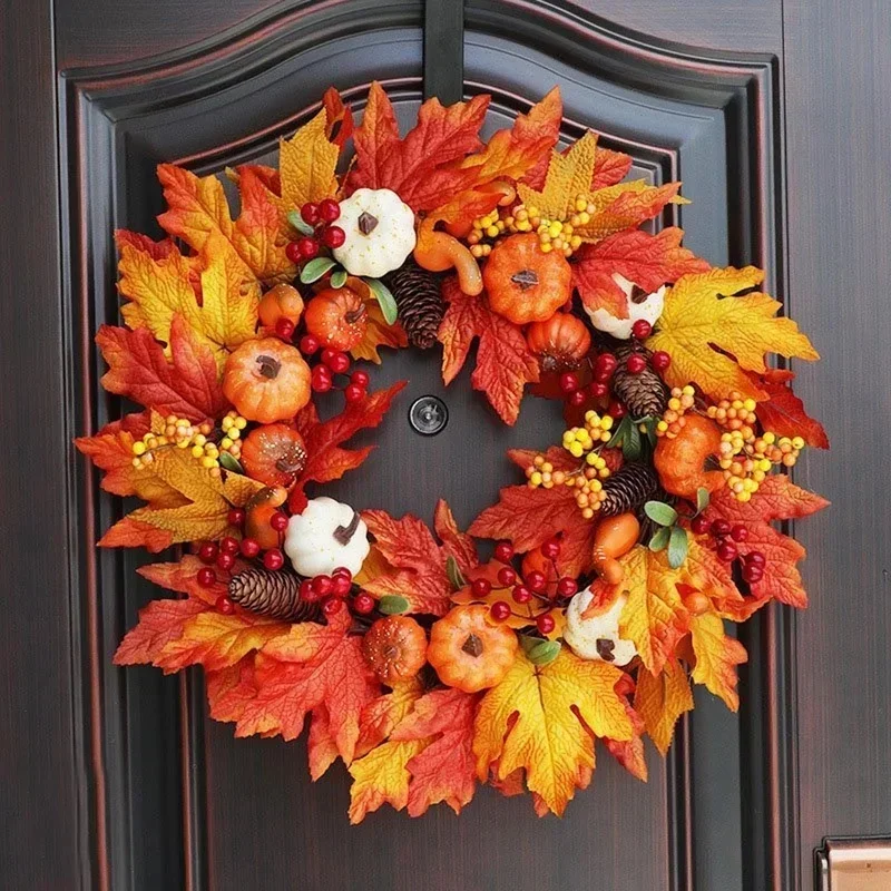 Autumn Door Wreath 1