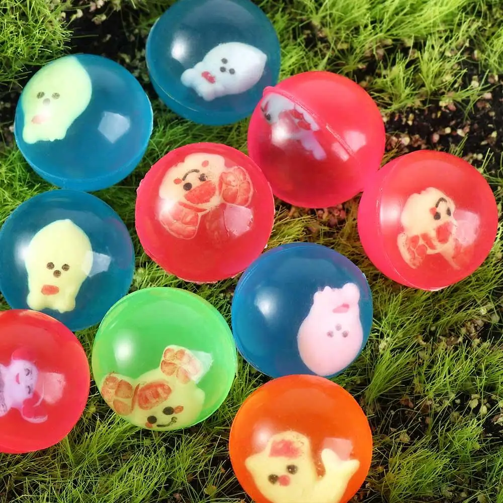 

10PCS 25mm Cloud Bouncy Balls Rubber Strong Resilience Sport Games Elastic Jumping Balls Harm Free Elastic