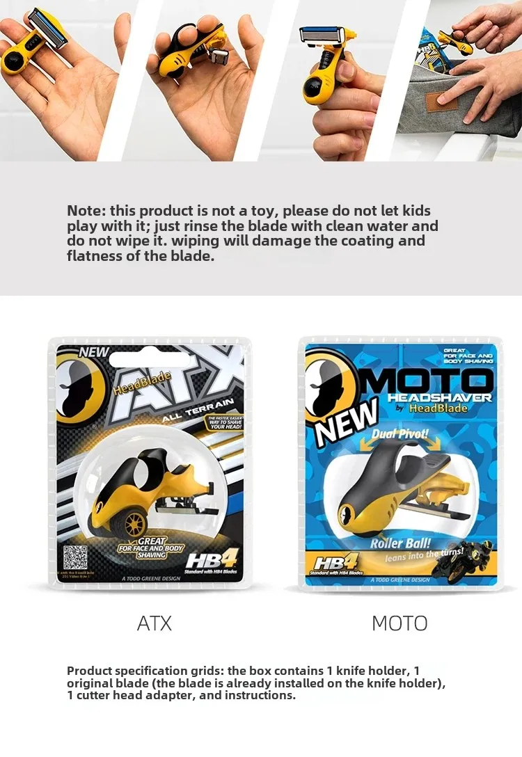 Razor Self-Service Shaving Car Razor for Bald Head AliExpress 1420