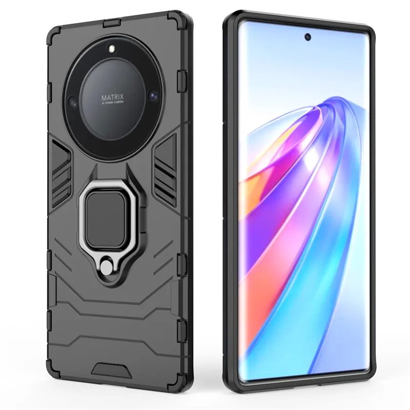 Funda de armadura a prueba de golpes para Honor Magic 5 Lite, 5G, anillo  trasero, soporte magnético, Fundas para Huawei Honor Magic5 Magic 5 6 Lite  - AliExpress