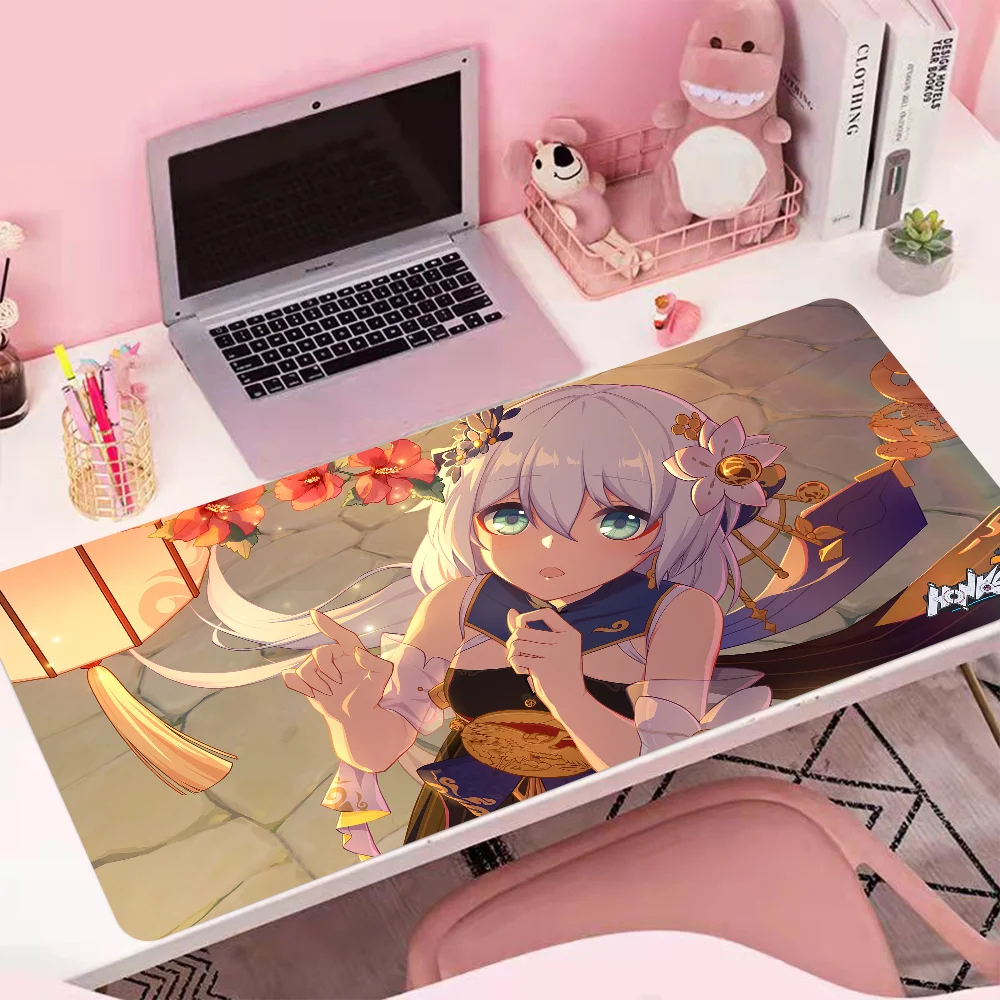 

Honkai Impact 3 Mousepad Large Gaming Mouse Pad Mouse Mat Computer Locking Edge MousePad Keyboard Desk Mice Pad