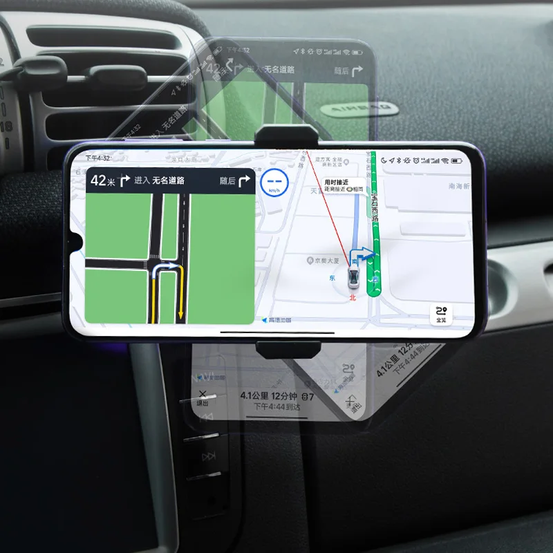 Car Charger Magnetic Phone Holder Automatic Sensor Phone Holder 15W Fast Wireless Support for Smart Fortwo Forfour 451 phone holder,mobile phone holder