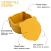 1PCS Baby Cartoon Silicone Feeding Snack Cup Toddle Portable Food Storage Box Portable Snacks Container Children's Tableware 4