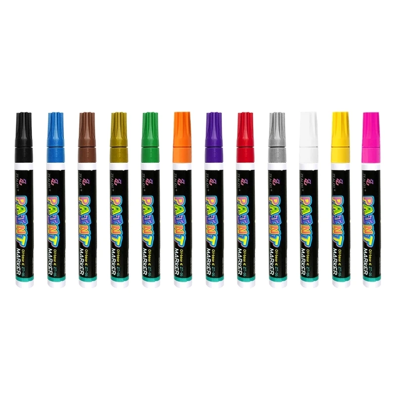 Permanent Marker Car Tire Paint Pen Ink Waterproof Marker for