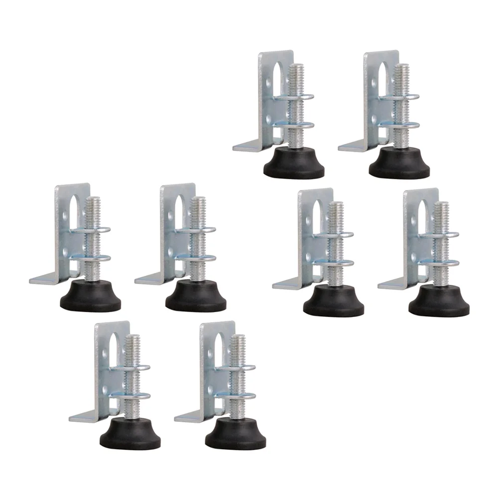 Adjustable Desk Legs Furniture Mat Leveling Feet Cabinet Accessories Leveler Support Pad Corner Bracket 4 Pcs adjustable leveling legs