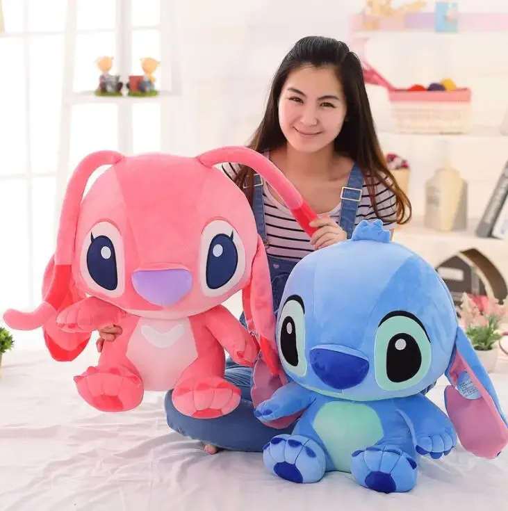 Kawaii Stitch Plush Toys Stuffed Animals Doll  Lilo Stitch Stuffed Animals  - 20/45cm - Aliexpress