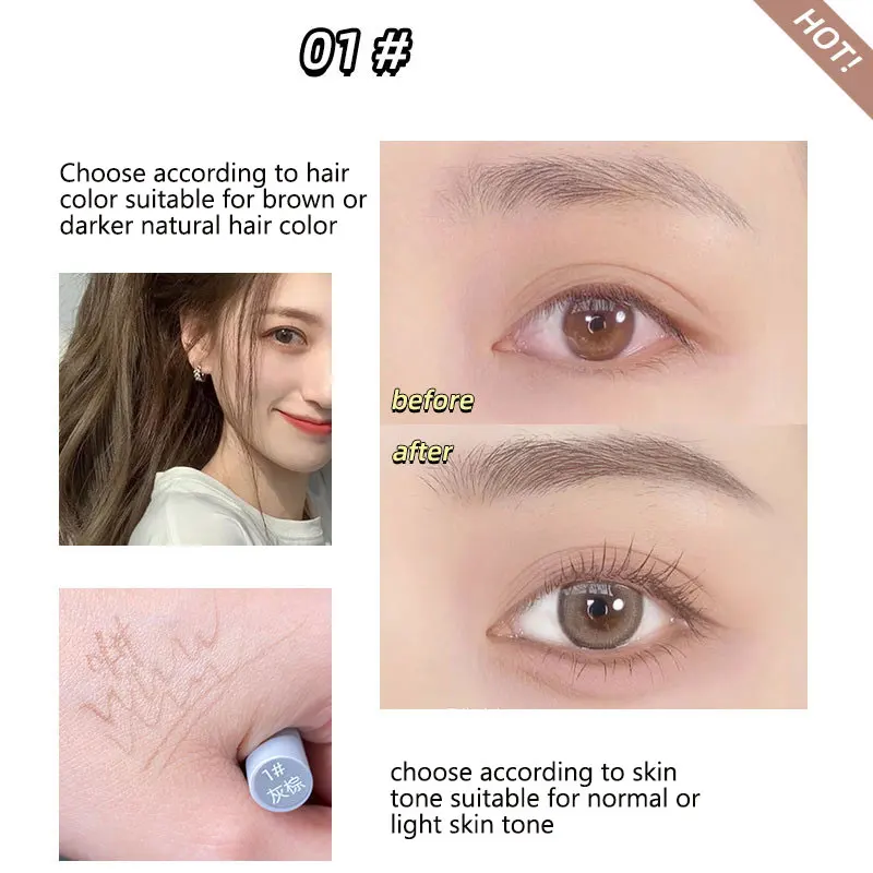 1Pc 01 Grey Brown
