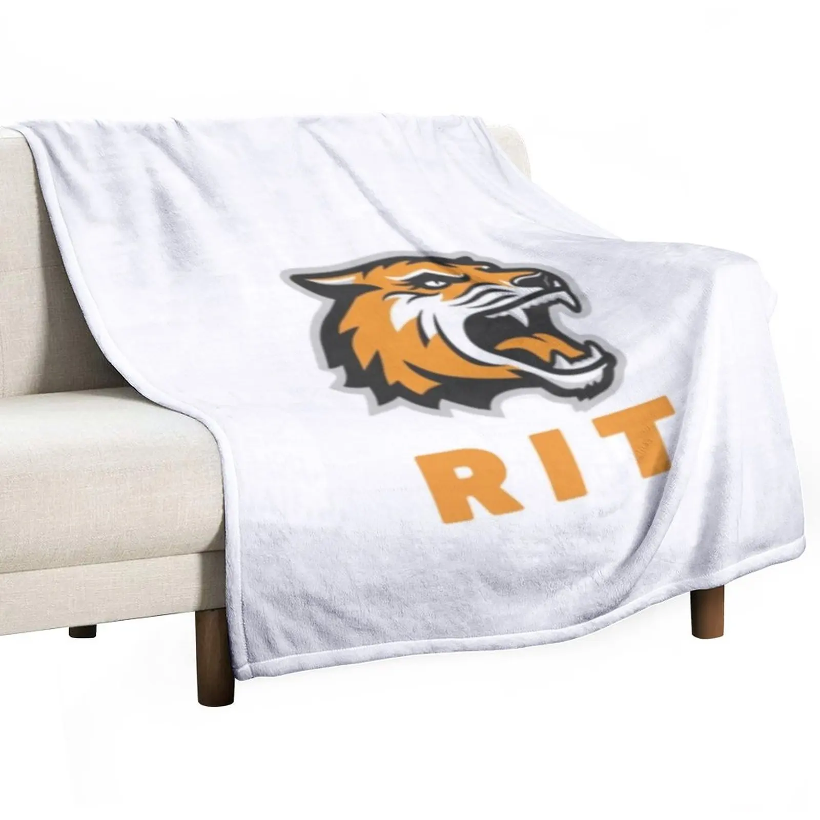 

Rochester Institute Of Technology Throw Blanket Bed covers Hairy Blankets