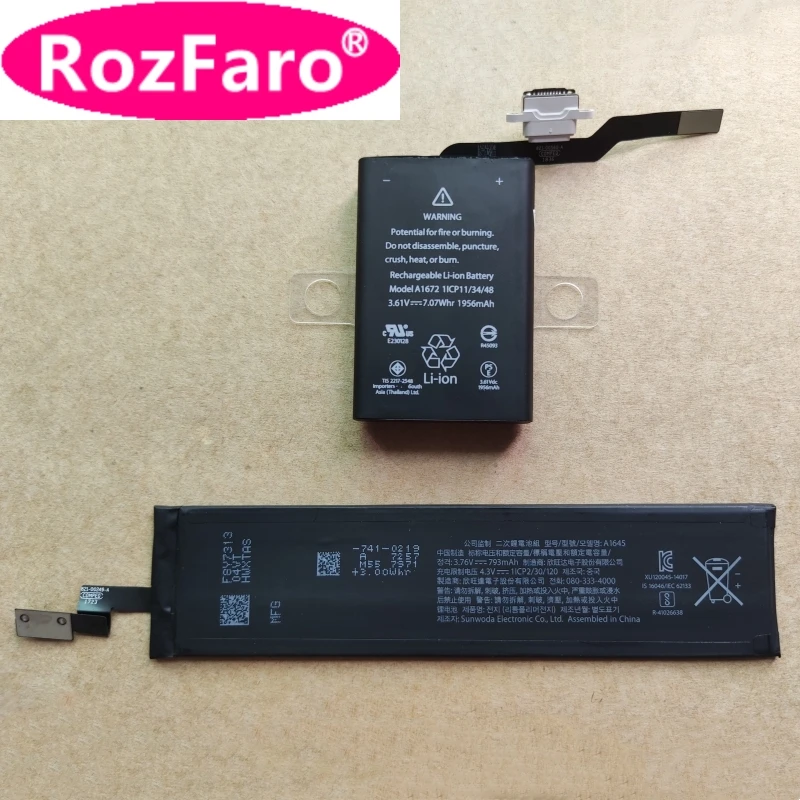 Rozfaro A1542 A1672 A1657 020-00634 020-00633 020-8446 Batteria Per Tastiera Mouse Apple Magic Trackpad 2 A1645 A1644 A1843 A1542