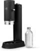 Pro, Sparkling & Carbonation Water Machine, Stainless Steel with Glass Reusable Bottle Volume 800 mL (Matte Black) 1