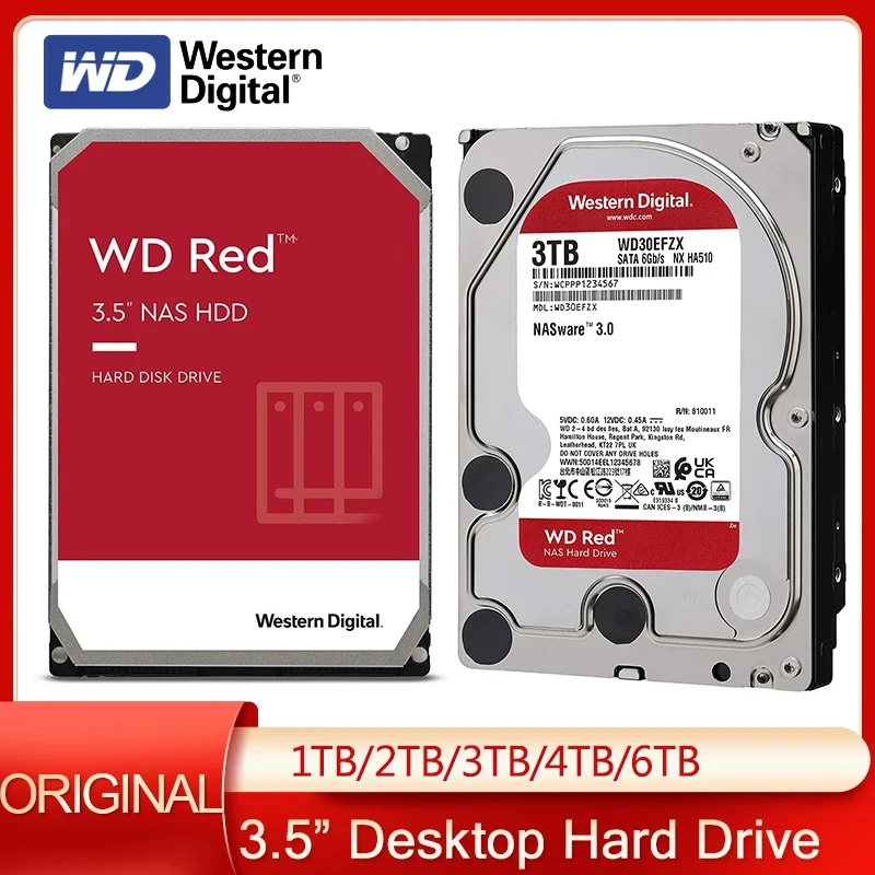 Original-Western-Digital-WD-Red-4TB-NAS-Internal-Hard-Drive-5400-RPM ...