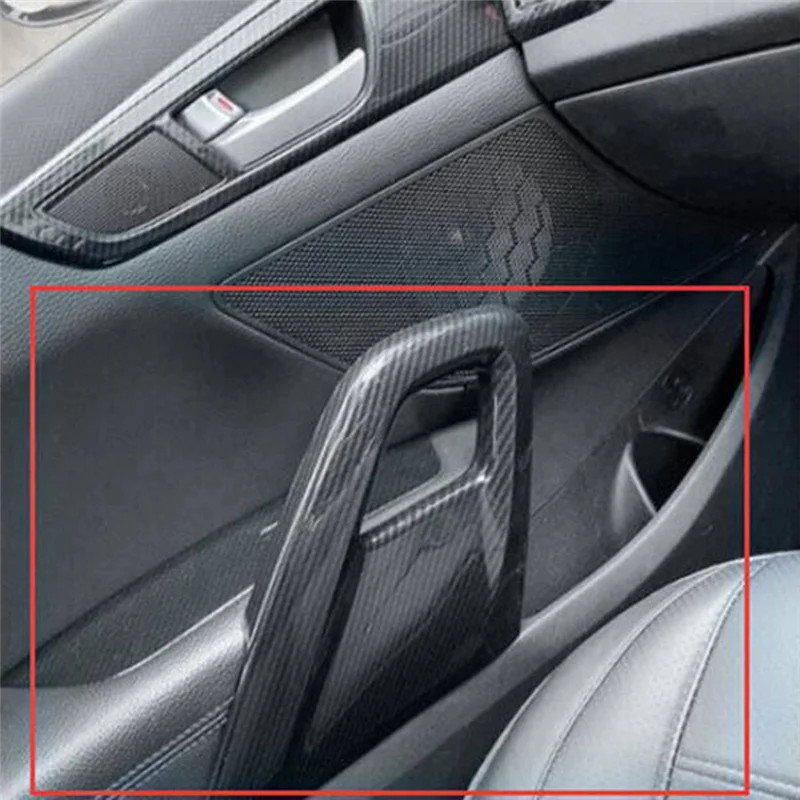 Hyundai Veloster 2011-2017 자동차 인테리어 도어 팔걸이 당김 핸들 보호 커버 트림 액세서리