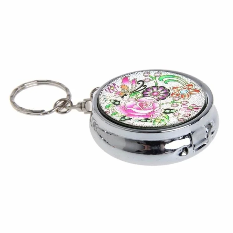Portable Pocket Stainless Steel Round Cigarette Ashtray for portable ashtray stainless steel ashtray