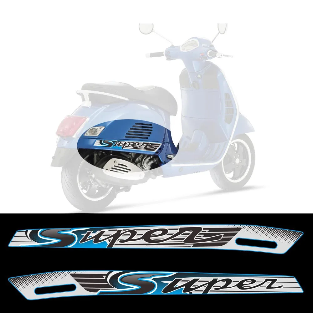 Reflective Motorcycle For PIAGGIO Vespa GTS 300 Gts300 Sport Gts Decal Stickers Emblem Super Reflective Stickers for piaggio vespa gts300 gts super sprint primavera super sport motorcycle reflective waterproof body sticker