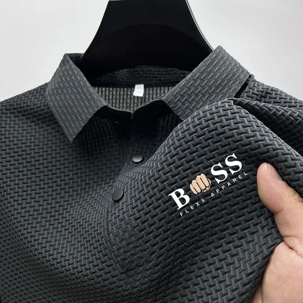 2025New Men's Summer New Letter Brand Printed Tops Fashionable Casual Refreshing Beathable Men's Short-Sleeved Polo Shirt 16 S1c52e2c233cd48eb92ca31a82dedca93v