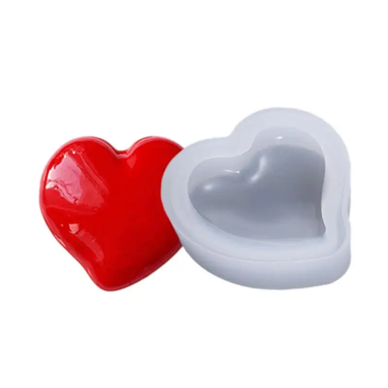 

Cake Mold DIY Crystal Epoxy Glue Mold Heart Shape Cake Fondant Jewelry Silicone Mold Cake Decorating Tools