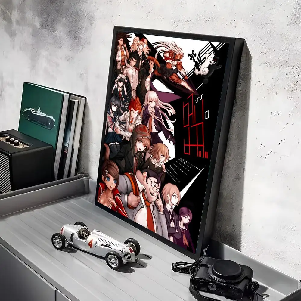 D-DanganRonpa Anime-Poster, Aufkleber, Wandgemälde, selbstklebende Dekoration für Schlafzimmer, Wohnzimmer, Zuhause, HD-Wandaufkleber, Geschenk – Detail 19