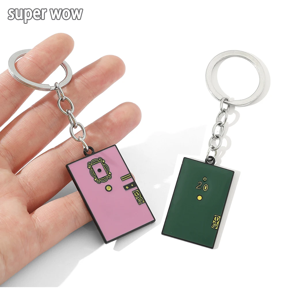 American Tv Show Friends Portachiavi Central Perk Coffee Time Ciondolo Portachiavi Per Best Friend Car Portachiavi Llavero Gioielli Regali