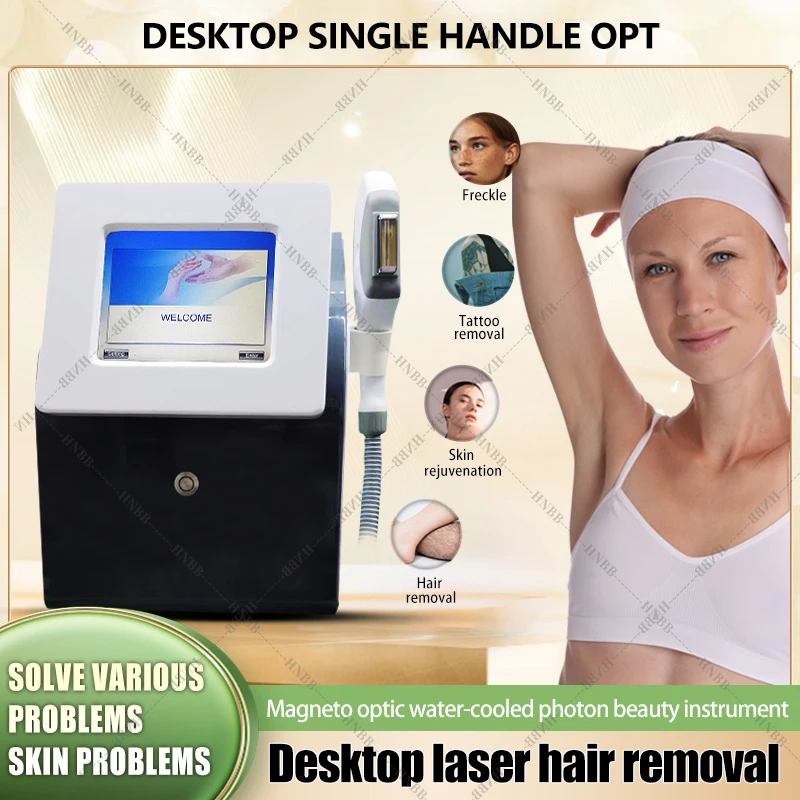 

IPL Hair Removal Machine Combines Ipl+Elight+OPT With Ce Approved / Ipl Laser Hair Remova