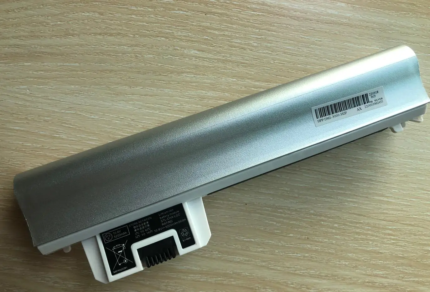 Prata Bateria para hp Pavilion Dm1 3000 3105m 3115m Dm1z3200 Gb06 Hstnn-ob2d Hstnn-yb2d Hstnn-lb2g Ob2d Yb2d Dm1-3000 Dm1 3000 Baterias p/ laptop - Imagem 3