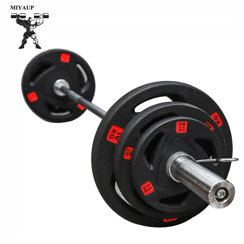 MIYAUP-Multiple Scale Barbell Plates, Fitness, Gym, Lifting Accessories, 100kg Total Weight Disk, 50mm 3