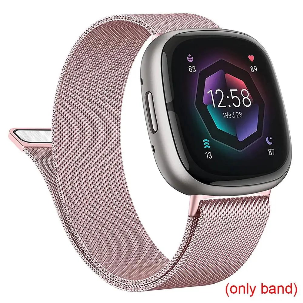 Magnetic Stainless Steel Mesh Milanese Loop Bracelet Strap