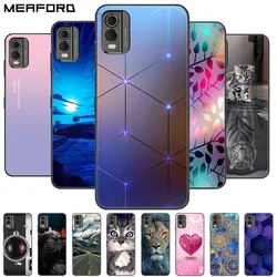 For Nokia C32 Case Shockproof Soft silicone TPU Back Cover For Nokia C32 C 32 Phone Cases NokiaC32 Cute Cartoon Fundas Shells