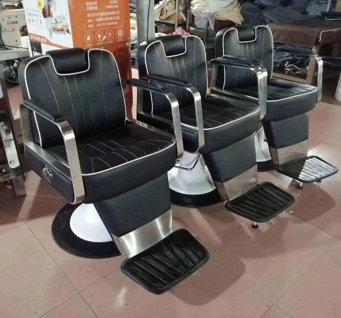 Barber Shop Second Hand Hair Salon Chairs For Sale Hydraulic Salon