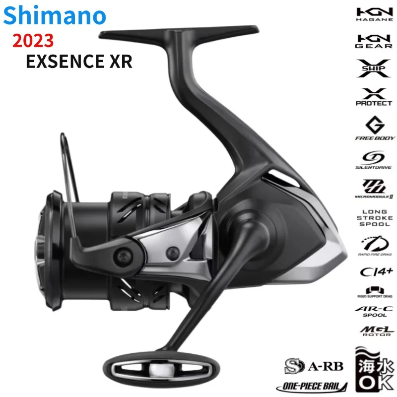 2023 SHIMANO EXSENCE XR C3000M C3000MHG 3000MHG 4000MXG Fishing 