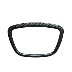 Carbon Fiber Steering Wheel Trim Sticker - Premium Car Interior Decoration Accessory (Style 1 Carbon Fiber)