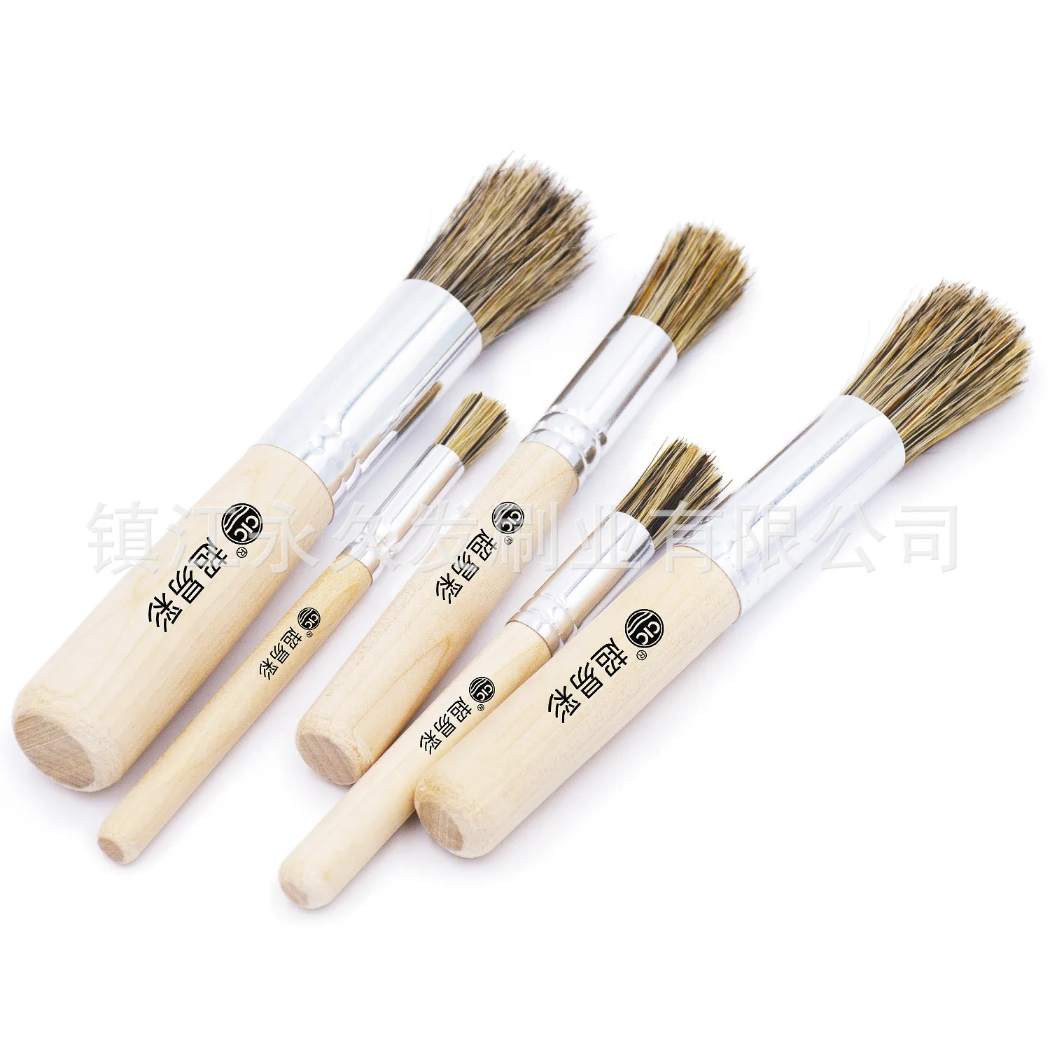 Art Painting Brush 100% boar bristle Brush Birch Handle Brush Paint Brush Water brush Watercolor Painting brush boar bristle hair tree