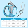 Pet Things Cat Accessories Cute Adjustable Cat Collar and Leash Set for Walking Safe Reflective Soft Comfortable Vest 3