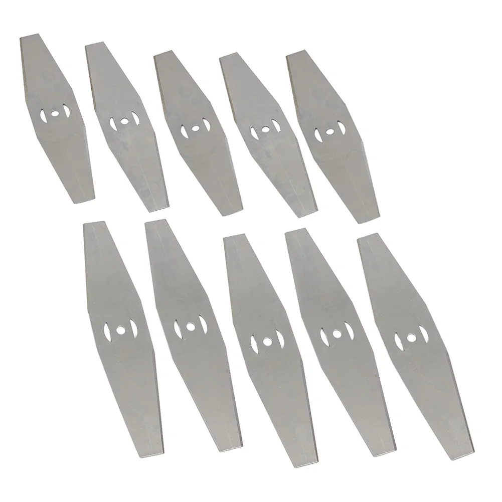

10pcs Metal Grass String Trimmer Head Blade 3 Hole Saw Blades 150mm Garden Lawn Mower Power Tool Fittings Accessories