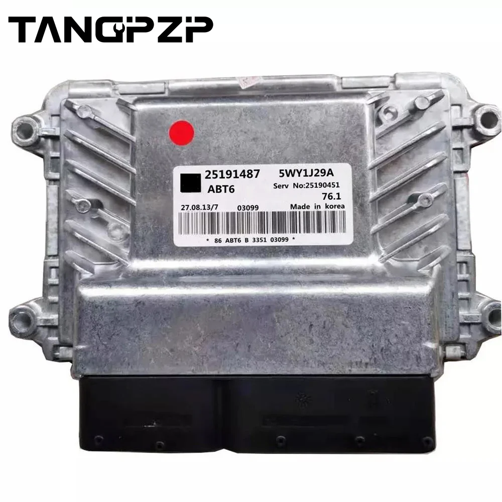 Gas ECU Kits Automotive Control Module 25191487 5WY1J29A Original New Engine Computer Board ECU For Chevrolet Cruze