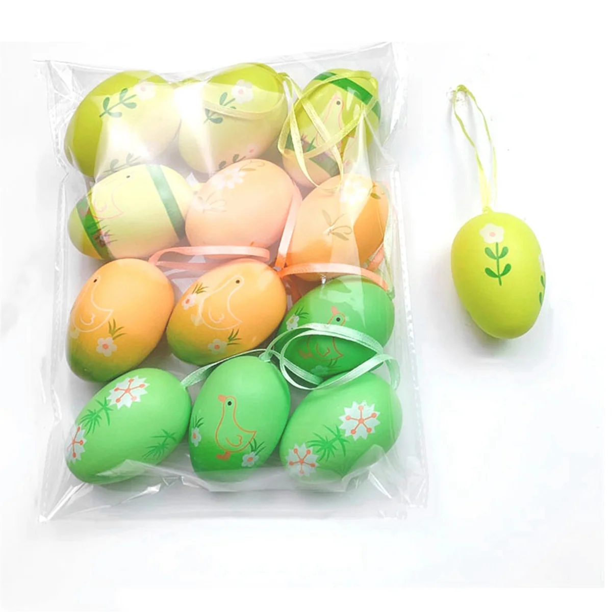 H Easter DIY Hand-Painted Eggs Kindergarten Coloring Toys Simulation Eggs Coloring