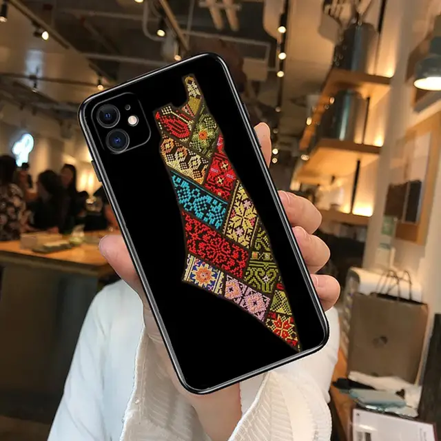 부드러운 TPU 실리콘으로 제작된 아이폰 팔레스타인 지도 아랍어 휴대 전화 케이스의 다양한 디자인과 방수, 지문방지, 빨 수 있는 기능이 매력입니다.