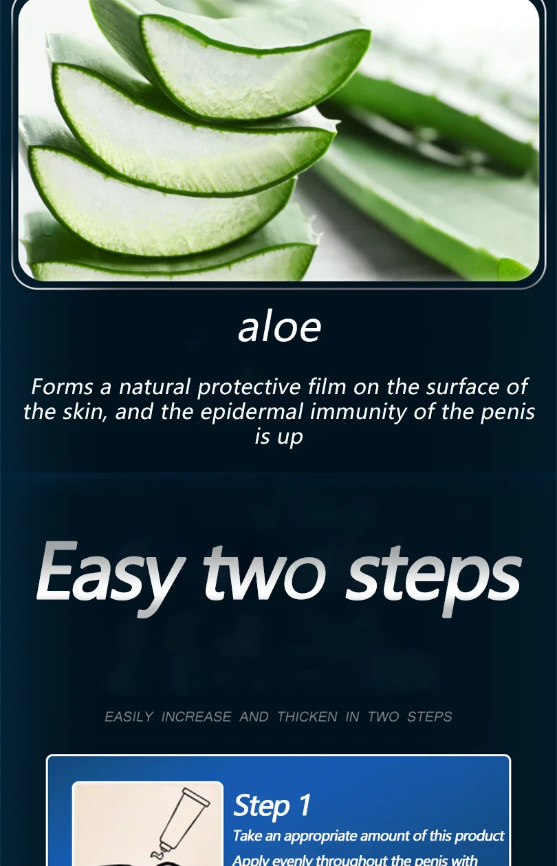 Aloe Vera Plante Naturel Pour Agrandir Le Peni